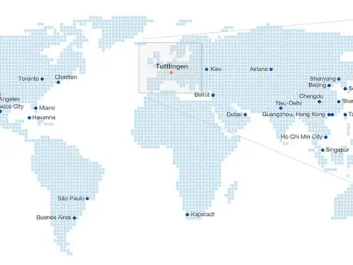With more than 50 subsidiaries domestically and abroad, KARL STORZ is committed to customer proximity and customer service worldwide.