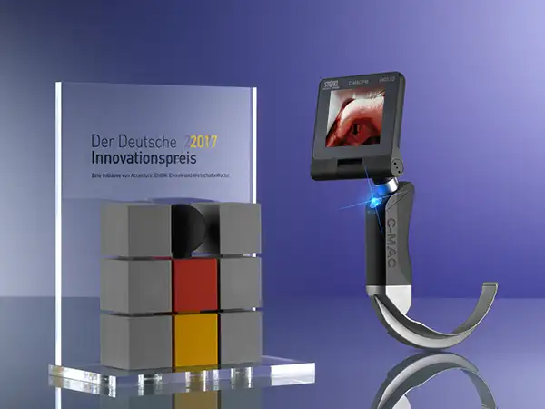 The C-MAC® PM video laryngoscope wins the 2017 German Innovation Award.