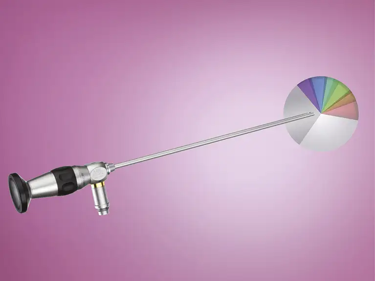 ENDOCAMELEON® 4 mm – the rigid endoscope with variable direction of view is now also available for otorhinolaryngology and arthroscopy.