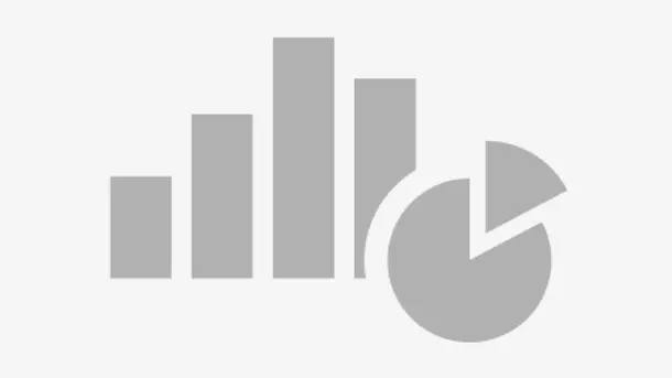 Simple bar chart and pie chart icon representing data analysis.