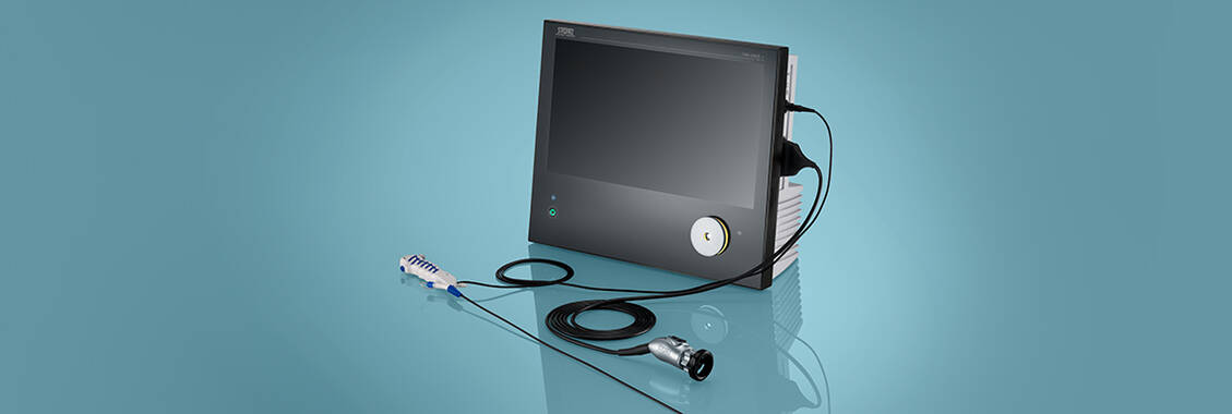 Combined use of rigid and flexible single-use endoscopes with the TELE PACK+ compact ALL-IN-ONE system
