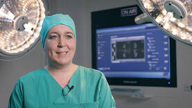 Jana Baumert, infirmière de bloc opératoire en chirurgie